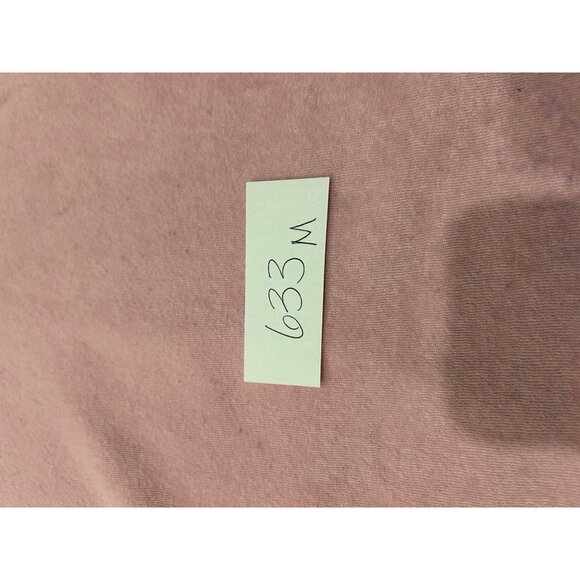 Quacker Factory French Terry Lounge Dress Pink Sz XL Mother Of Pearl Buttons - Picture 9 of 10